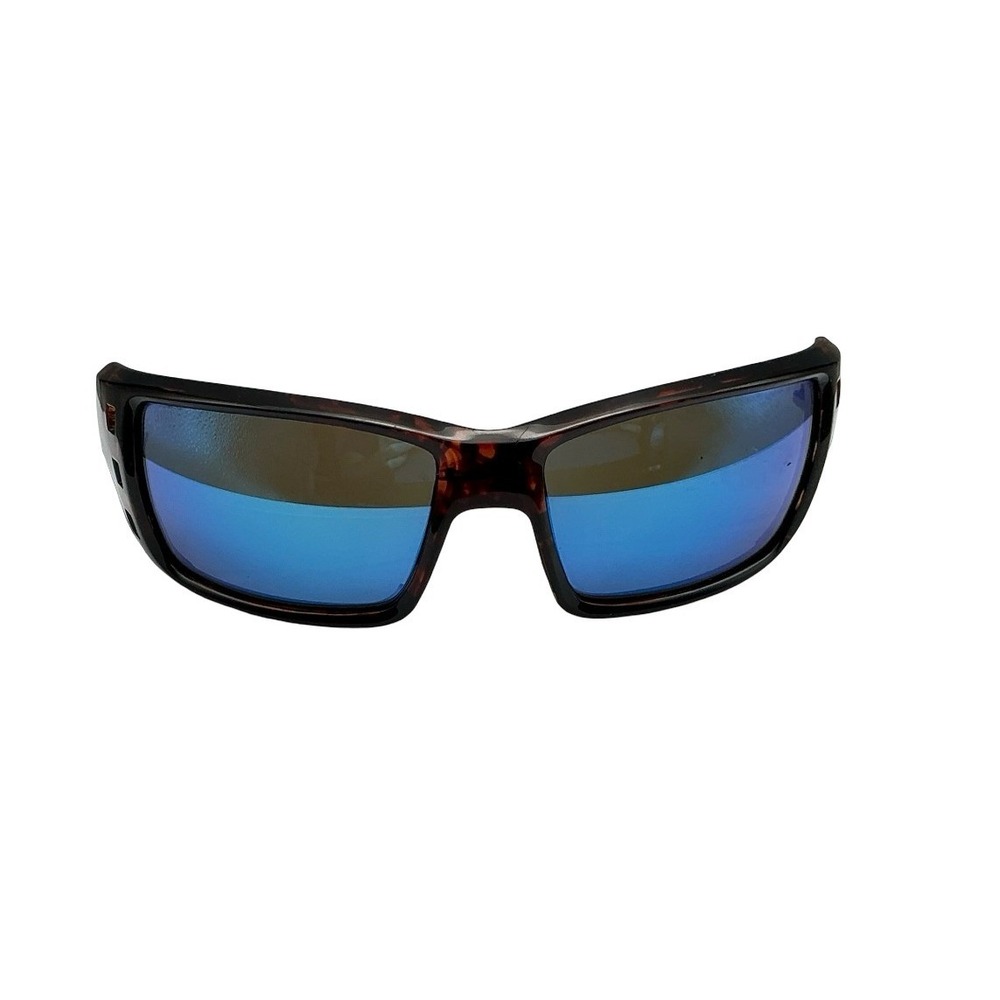 Costa Del Mar Brine Tortoise Polarized Blue Mirror 580 Sunglasses Wrap for parts